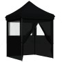 Tienda de fiesta plegable Pop-Up con 4 paredes laterales negra de vidaXL, Carpas y cenadores - Ref: Foro24-4005006, Precio: 1...