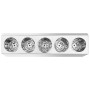 Soporte para cubiertos 5 rejillas acero inoxidable rectangular de vidaXL, Bandejas de cubiertos y utensilios - Ref: Foro24-51...