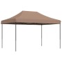 Tienda de fiesta plegable Pop-Up marrón 410x279x315 cm de vidaXL, Carpas y cenadores - Ref: Foro24-4005012, Precio: 122,20 €,...