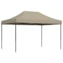 Tienda de fiesta plegable Pop-Up taupe 410x279x315 cm de vidaXL, Carpas y cenadores - Ref: Foro24-4005010, Precio: 124,00 €, ...