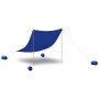 Toldo de playa con anclas de arena azul 214x236 cm de vidaXL, Tiendas de campaña - Ref: Foro24-4008641, Precio: 56,48 €, Desc...