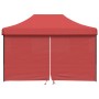 Tienda de fiesta plegable Pop-Up 4 paredes laterales burdeos de vidaXL, Carpas y cenadores - Ref: Foro24-4005027, Precio: 174...