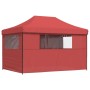 Tienda de fiesta plegable Pop-Up 4 paredes laterales burdeos de vidaXL, Carpas y cenadores - Ref: Foro24-4005027, Precio: 174...