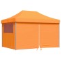 Tienda de fiesta plegable Pop-Up 4 paredes laterales naranja de vidaXL, Carpas y cenadores - Ref: Foro24-4005025, Precio: 186...