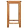 Mesa y taburetes de jardín 3 pzas madera acacia ratán PE marrón de vidaXL, Conjuntos de jardín - Ref: Foro24-3295272, Precio:...