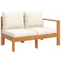 Set de sofás de jardín con cojines 5 pzas madera maciza acacia de vidaXL, Conjuntos de jardín - Ref: Foro24-3214850, Precio: ...