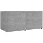 Mueble para TV madera contrachapada gris hormigón 80x34x36 cm de vidaXL, Muebles TV - Ref: Foro24-801854, Precio: 47,76 €, De...