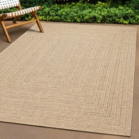 Alfombra ZIZUR apariencia de yute interior exterior 240x240 cm de vidaXL, Alfombras - Ref: Foro24-4006156, Precio: 205,12 €, ...