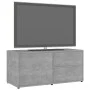 Mueble para TV madera contrachapada gris hormigón 80x34x36 cm de vidaXL, Muebles TV - Ref: Foro24-801854, Precio: 47,76 €, De...
