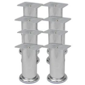 8x Patas de sofá redondas cromadas 120 mm de vidaXL, Soportes para sillas y sofás - Ref: Foro24-279098, Precio: 19,17 €, Desc...