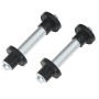 Ruedas de carretillas 2 uds con ejes macizo PU 4.00-8 390 mm de vidaXL, Montacargas, grúas y carritos - Ref: Foro24-142979, P...