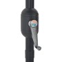 Sombrilla balcón semicircular palo aluminio negro 270x144x222cm de vidaXL, Sombrillas - Ref: Foro24-312500, Precio: 62,58 €, ...