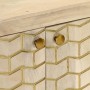 Aparador con 2 puertas madera maciza de mango 55x30x70 cm de vidaXL, Aparadores - Ref: Foro24-352039, Precio: 129,54 €, Descu...
