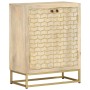Aparador con 2 puertas madera maciza de mango 55x30x70 cm de vidaXL, Aparadores - Ref: Foro24-352039, Precio: 129,54 €, Descu...