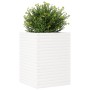 Jardinera madera maciza de pino blanco 50x50x68,5 cm de vidaXL, Maceteros y jardineras - Ref: Foro24-3282465, Precio: 173,51 ...