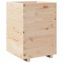 Jardinera madera maciza de pino 50x50x72,5 cm by vidaXL, Pots and planters - Ref: Foro24-3282574, Price: 154,80 €, Discount: %