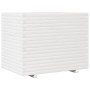 Jardinera de madera maciza de pino blanca 90x60x72 cm de vidaXL, Maceteros y jardineras - Ref: Foro24-3282645, Precio: 281,12...