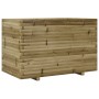 Jardinera madera de pino impregnada 110x60x72 cm de vidaXL, Maceteros y jardineras - Ref: Foro24-3282653, Precio: 280,93 €, D...