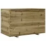Jardinera madera de pino impregnada 110x60x72 cm de vidaXL, Maceteros y jardineras - Ref: Foro24-3282653, Precio: 277,36 €, D...