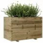 Jardinera madera de pino impregnada 110x60x72 cm de vidaXL, Maceteros y jardineras - Ref: Foro24-3282653, Precio: 277,36 €, D...