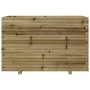 Jardinera madera de pino impregnada 110x60x72 cm de vidaXL, Maceteros y jardineras - Ref: Foro24-3282653, Precio: 280,93 €, D...