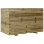 Jardinera madera de pino impregnada 110x60x72 cm de vidaXL, Maceteros y jardineras - Ref: Foro24-3282653, Precio: 277,36 €, D...