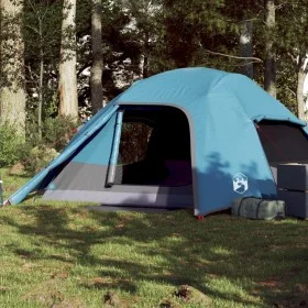 Tienda de campaña iglú para 4 personas impermeable azul de vidaXL, Tiendas de campaña - Ref: Foro24-94720, Precio: 111,86 €, ...