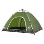 Tienda de campaña 4 personas apertura rápida verde de vidaXL, Tiendas de campaña - Ref: Foro24-4004169, Precio: 78,54 €, Desc...