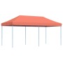 Tienda de fiesta plegable Pop-Up terracota 580x292x315 cm de vidaXL, Carpas y cenadores - Ref: Foro24-4004941, Precio: 187,85...