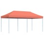 Tienda de fiesta plegable Pop-Up terracota 580x292x315 cm de vidaXL, Carpas y cenadores - Ref: Foro24-4004941, Precio: 187,85...
