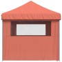 Tienda de fiesta plegable Pop-Up 4 paredes laterales terracota de vidaXL, Carpas y cenadores - Ref: Foro24-4004957, Precio: 2...