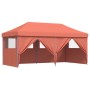 Tienda de fiesta plegable Pop-Up 4 paredes laterales terracota de vidaXL, Carpas y cenadores - Ref: Foro24-4004957, Precio: 2...