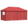 Tienda de fiesta plegable Pop-Up 4 paredes laterales burdeos de vidaXL, Carpas y cenadores - Ref: Foro24-4004955, Precio: 272...