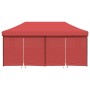 Tienda de fiesta plegable Pop-Up 4 paredes laterales burdeos de vidaXL, Carpas y cenadores - Ref: Foro24-4004955, Precio: 272...