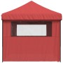 Tienda de fiesta plegable Pop-Up 4 paredes laterales burdeos de vidaXL, Carpas y cenadores - Ref: Foro24-4004955, Precio: 272...