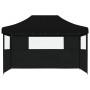 Tienda de fiesta plegable Pop-Up con 3 paredes laterales negra de vidaXL, Carpas y cenadores - Ref: Foro24-4004974, Precio: 1...