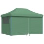 Tienda de fiesta plegable Pop-Up con 4 paredes laterales verde de vidaXL, Carpas y cenadores - Ref: Foro24-4004976, Precio: 1...