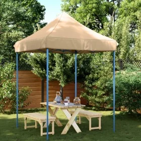 Tienda de fiesta plegable Pop-Up beige 200x200x306 cm de vidaXL, Carpas y cenadores - Ref: Foro24-4004983, Precio: 93,29 €, D...