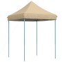 Tienda de fiesta plegable Pop-Up beige 200x200x306 cm de vidaXL, Carpas y cenadores - Ref: Foro24-4004983, Precio: 95,01 €, D...