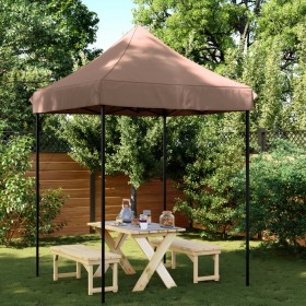 Tienda de fiesta plegable Pop-Up marrón 200x200x306 cm de vidaXL, Carpas y cenadores - Ref: Foro24-4004988, Precio: 95,01 €, ...