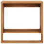 Toallero de pared de teca maciza 35x20x35 cm de vidaXL, Toalleros - Ref: Foro24-289073, Precio: 40,03 €, Descuento: %