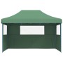 Tienda de fiesta plegable Pop-Up con 3 paredes laterales verde de vidaXL, Carpas y cenadores - Ref: Foro24-4005016, Precio: 1...
