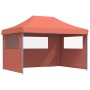 Tienda de fiesta plegable Pop-Up 3 paredes laterales terracota de vidaXL, Carpas y cenadores - Ref: Foro24-4005021, Precio: 1...