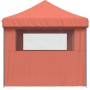 Tienda de fiesta plegable Pop-Up 3 paredes laterales terracota de vidaXL, Carpas y cenadores - Ref: Foro24-4005021, Precio: 1...