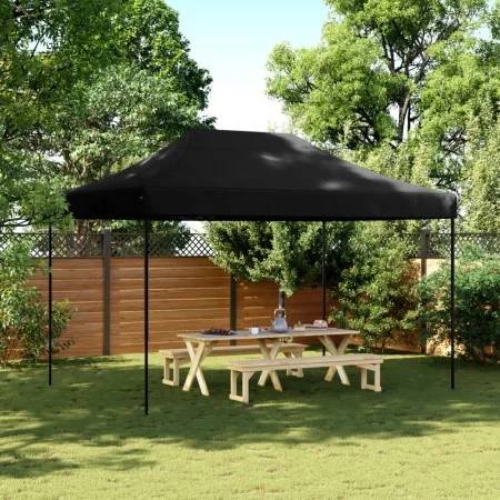 Tienda de fiesta plegable Pop-Up negra 410x279x315 cm de vidaXL, Carpas y cenadores - Ref: Foro24-4005014, Precio: 124,96 €, ...