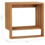 Toallero de pared de teca maciza 35x20x35 cm de vidaXL, Toalleros - Ref: Foro24-289073, Precio: 39,86 €, Descuento: %