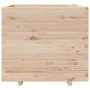 Jardinera madera maciza de pino 80x80x72 cm de vidaXL, Maceteros y jardineras - Ref: Foro24-3282624, Precio: 242,82 €, Descue...