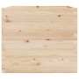 Jardinera madera maciza de pino 80x80x72 cm de vidaXL, Maceteros y jardineras - Ref: Foro24-3282624, Precio: 246,39 €, Descue...