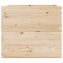 Jardinera madera maciza de pino 80x80x72 cm de vidaXL, Maceteros y jardineras - Ref: Foro24-3282624, Precio: 242,82 €, Descue...