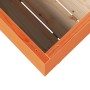 Jardinera madera maciza de pino marrón cera 80x80x72 cm de vidaXL, Maceteros y jardineras - Ref: Foro24-3282626, Precio: 294,...